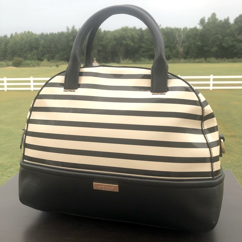 Kate Spade Stripe Bow Tote